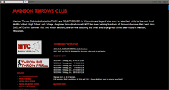 Desktop Screenshot of madisonthrowsclub.com